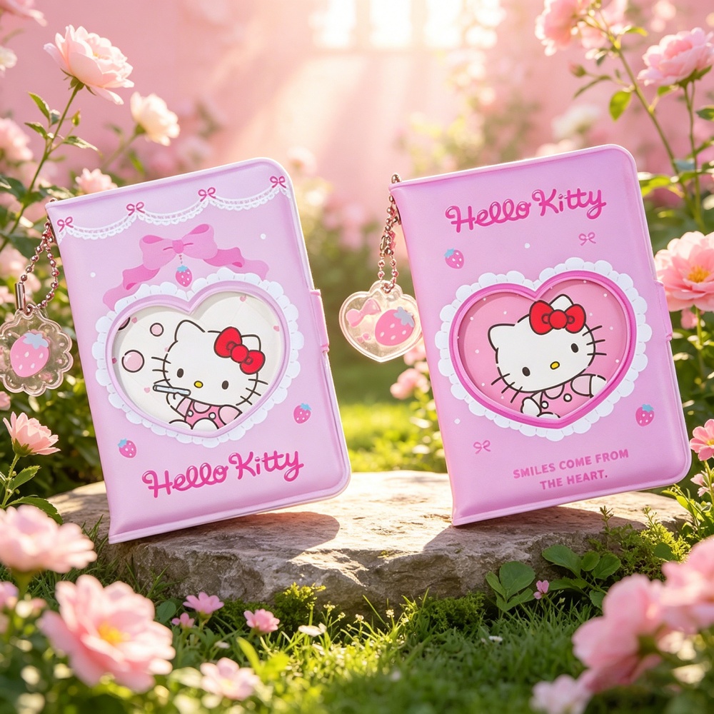 Travel Notebook Journal - Genuine Hello Kitty Pocket Notebooks Sanrio