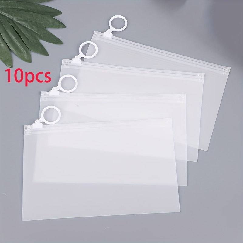 Reusable Zip Bag - 10pcs Travel Storage Bags Multifunctional Storage