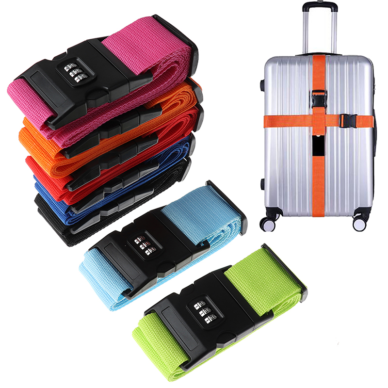 Travel Accessories Electronics - 2M Rainbow Password Lock Packing Luggage