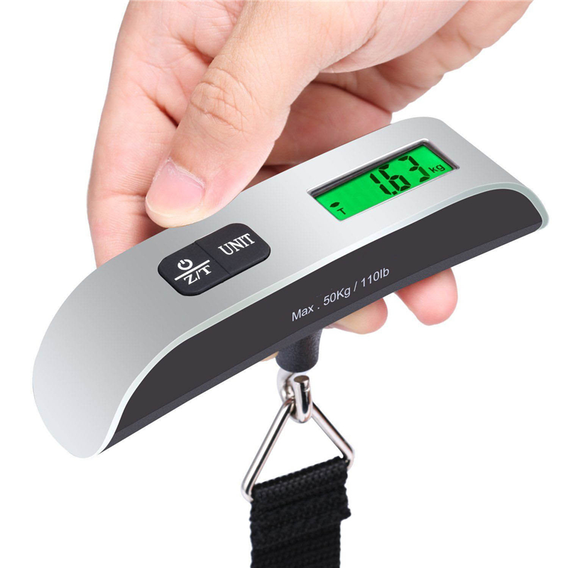 Travel Accessories Electronics - Portable Scale Digital LCD Display 110lb/50kg