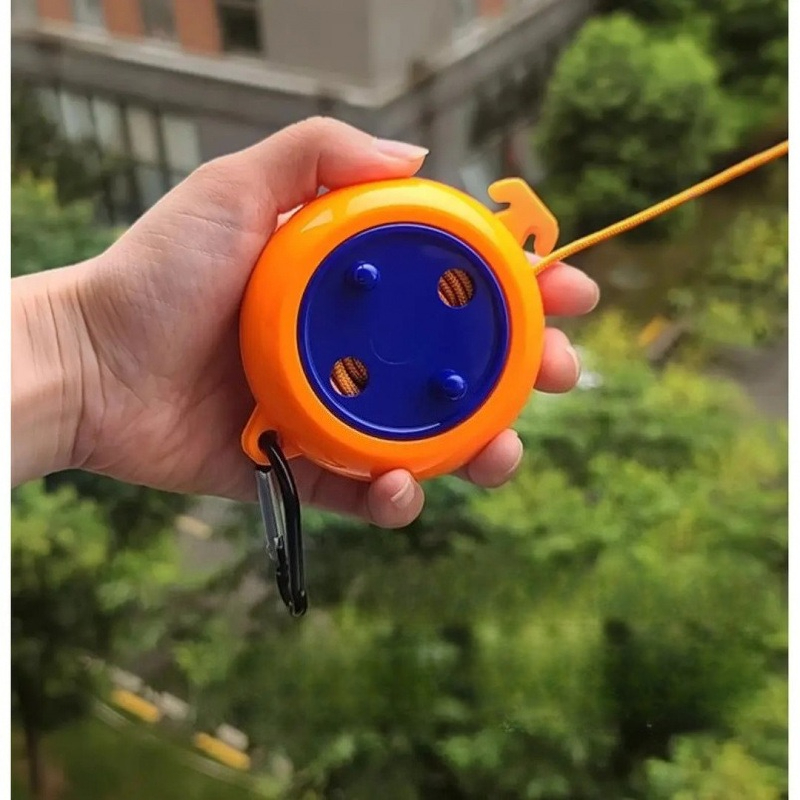 Travel Accessories For Plane - 10M Retractable Travel Clothesline Laundry Drying