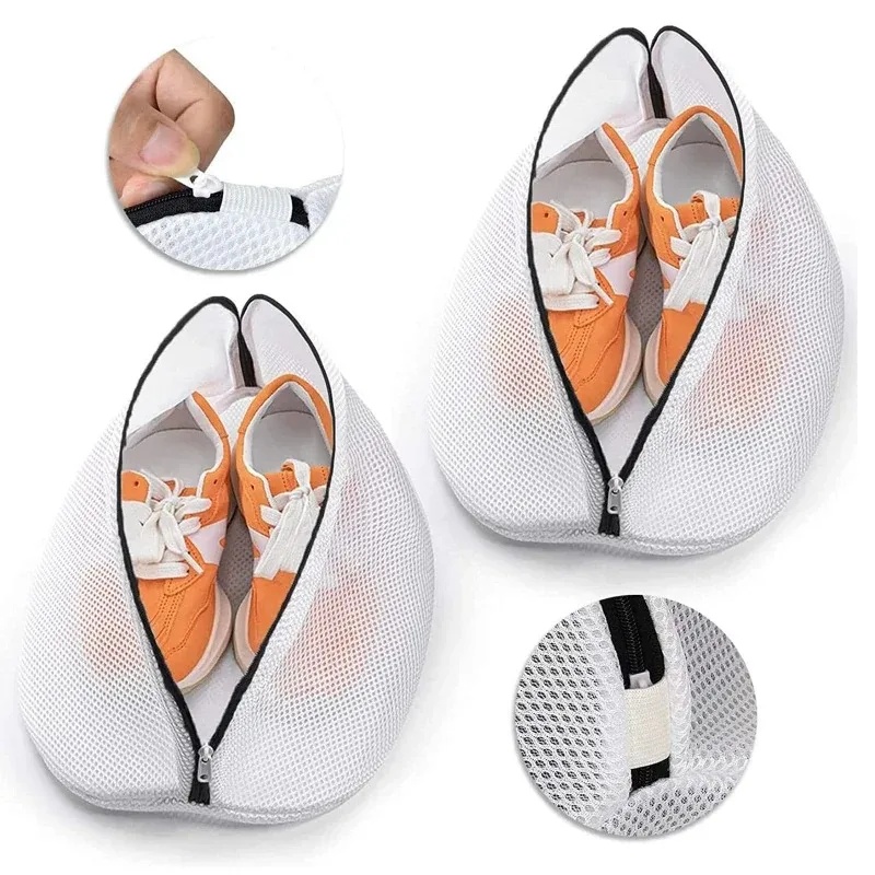 Reusable Zip Bag - Mesh Laundry Bag Washing Machine Shoes