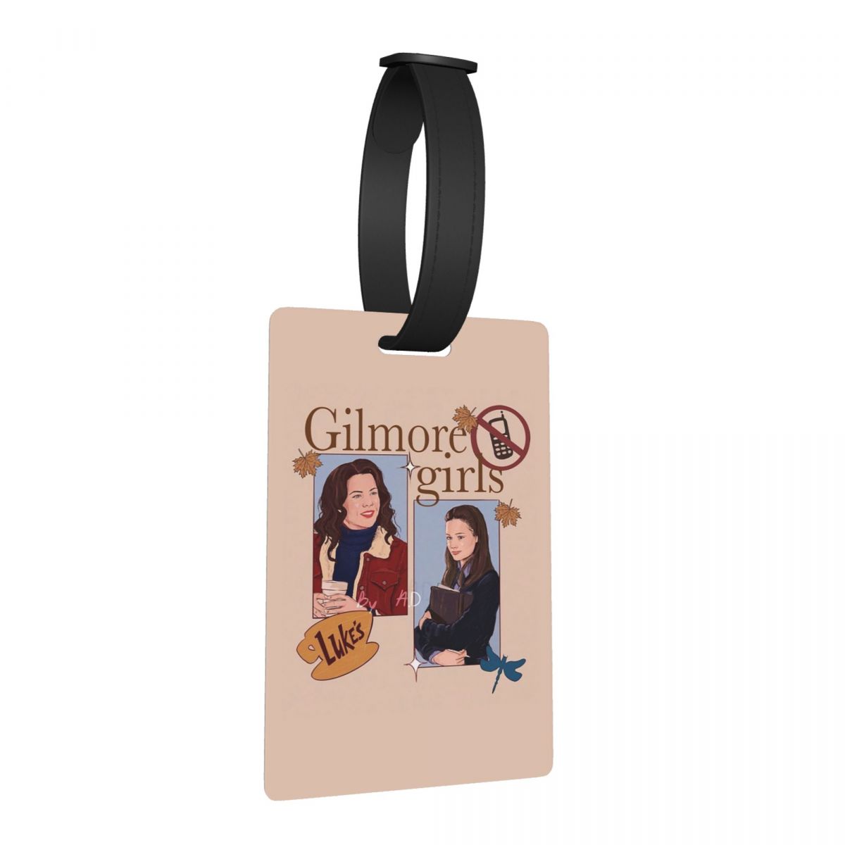 Travel Accessories Name - Gilmore Girls Graffiti Luggage Tags Suitcase