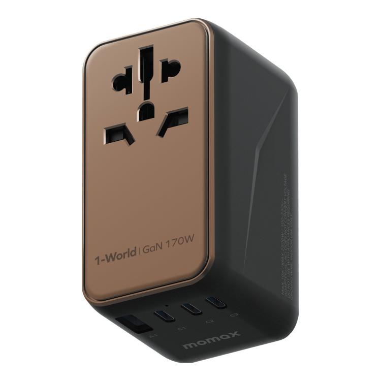 Travel Adapter Universal - Promotion MOMAX UA17 1-World PD170W GaN