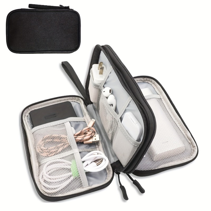 Travel Accessories Electronics - Travel Organizer Bag, Multi-Pocket Storage Pouch,