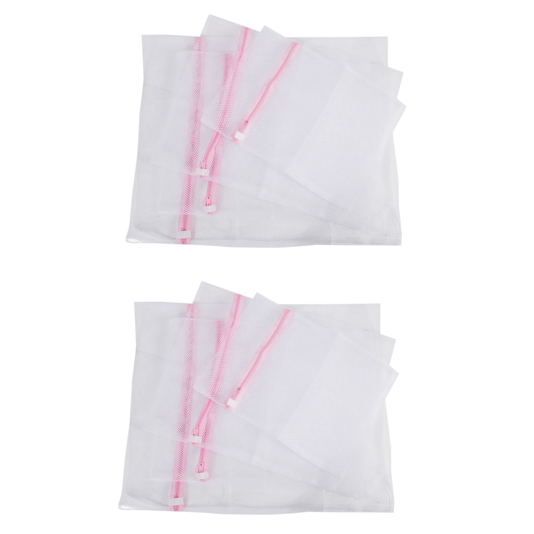 Reusable Zip Bag - A84E-Large Net Washing Bag, Set Of