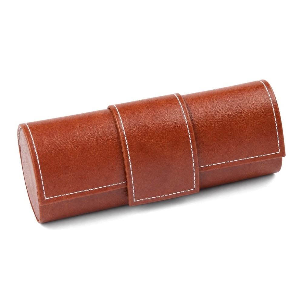 Travel Reading Accessories - Magnetic Closure Eyeglasses Case Anti-fall PU