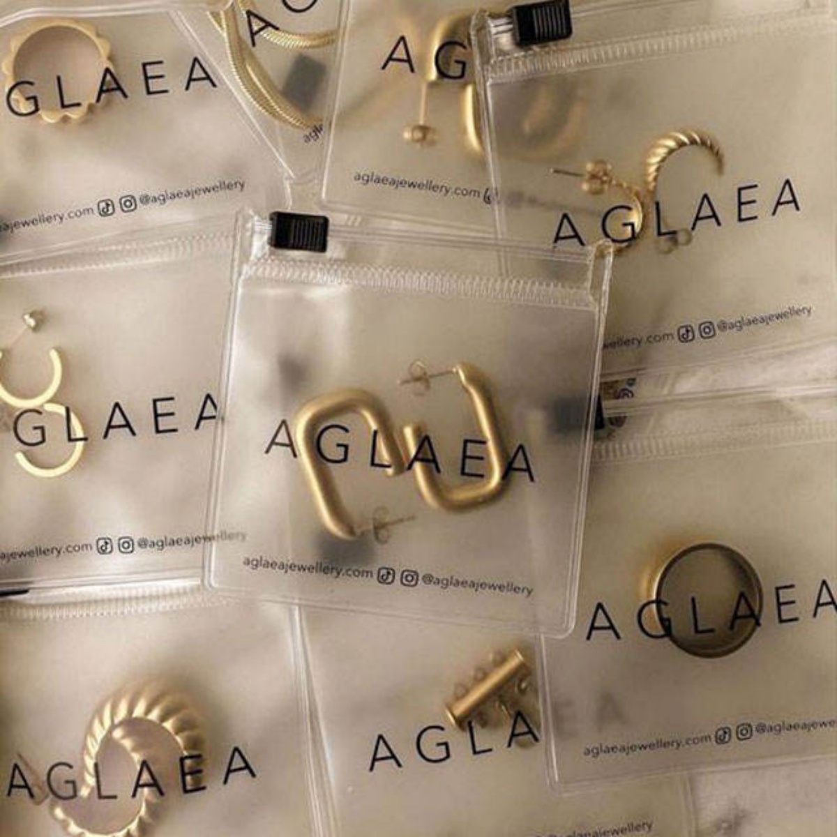 Reusable Zip Bag - 50/100pcs Custom Logo Clear/Transparent/Matte/Frosted Self Sealing