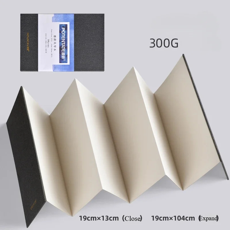 Travel Notebook Journal - 1PCS Mini Watercolor Sketchbook for Organ