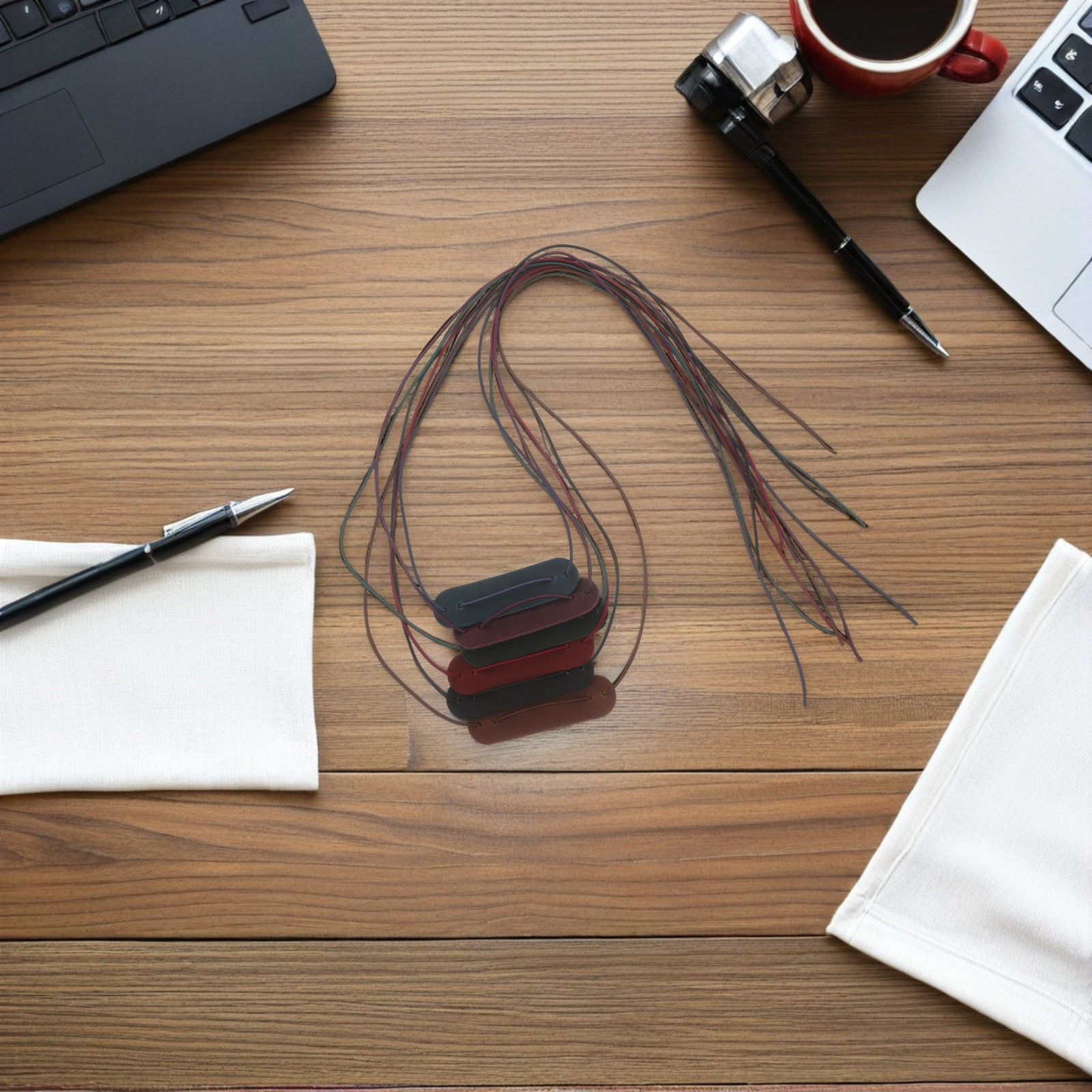 Travel Notebook Journal - 6Pcs Vintage Notebook Edge Protector Strap