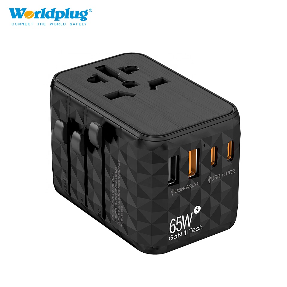 Travel Adapter Universal - PD3.0 QC 4.0 GaN 65W Travel