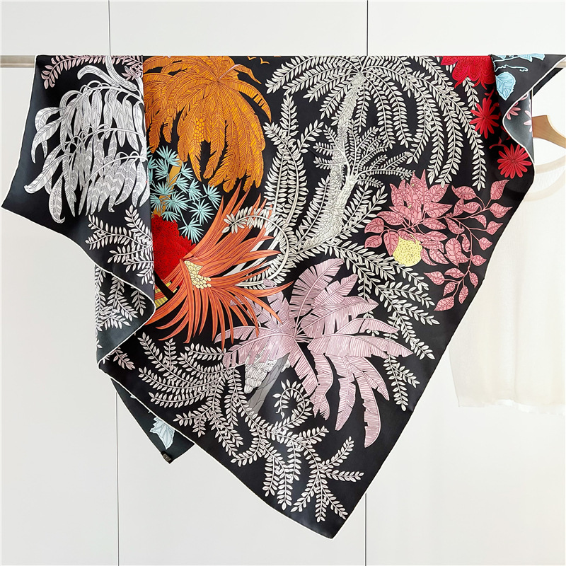 14mm Silk Scarf Women Hand Rol - огляд і ціна Travel Accessories Neck