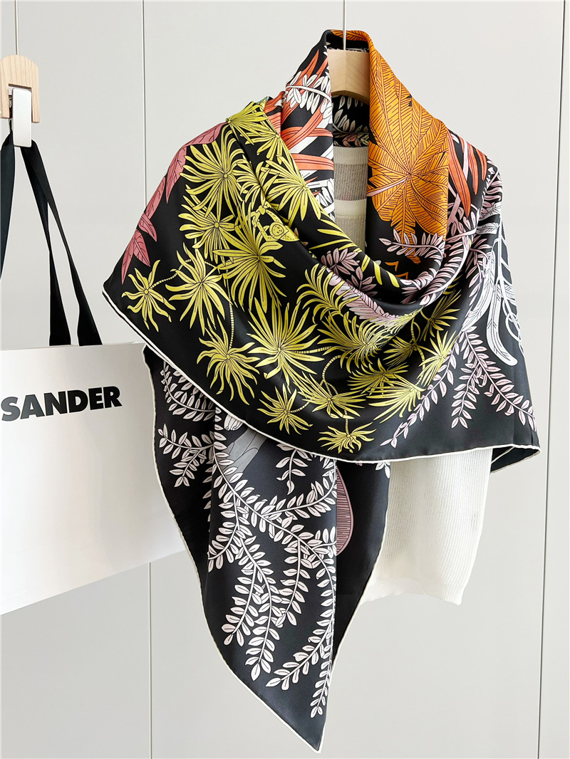 14mm Silk Scarf Women Hand Rol - огляд і ціна Travel Accessories Neck