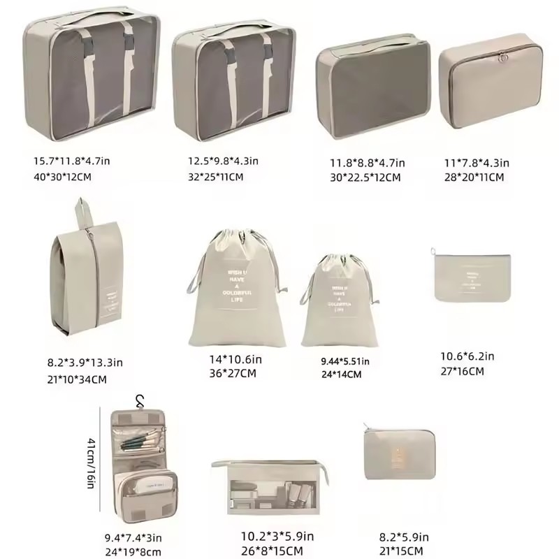 Travel Storage Bags Set 7/8/9/ - огляд і ціна Travel Accessories Electronics