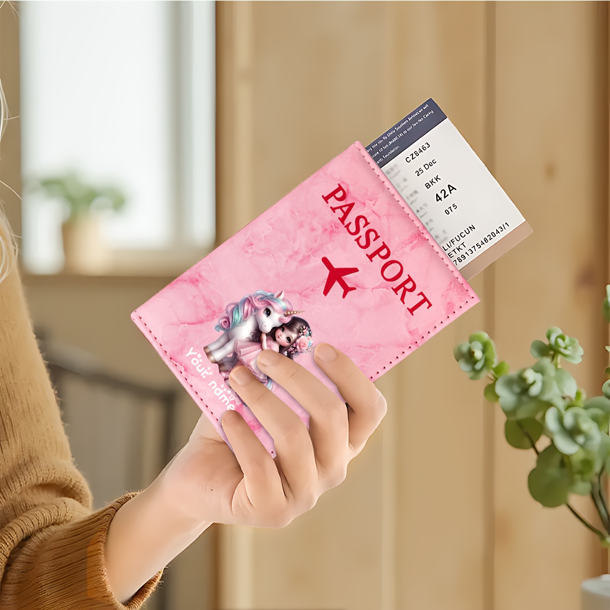 Unicorn Girl Pattern PU Passpo - огляд і ціна Travel Accessories Uk