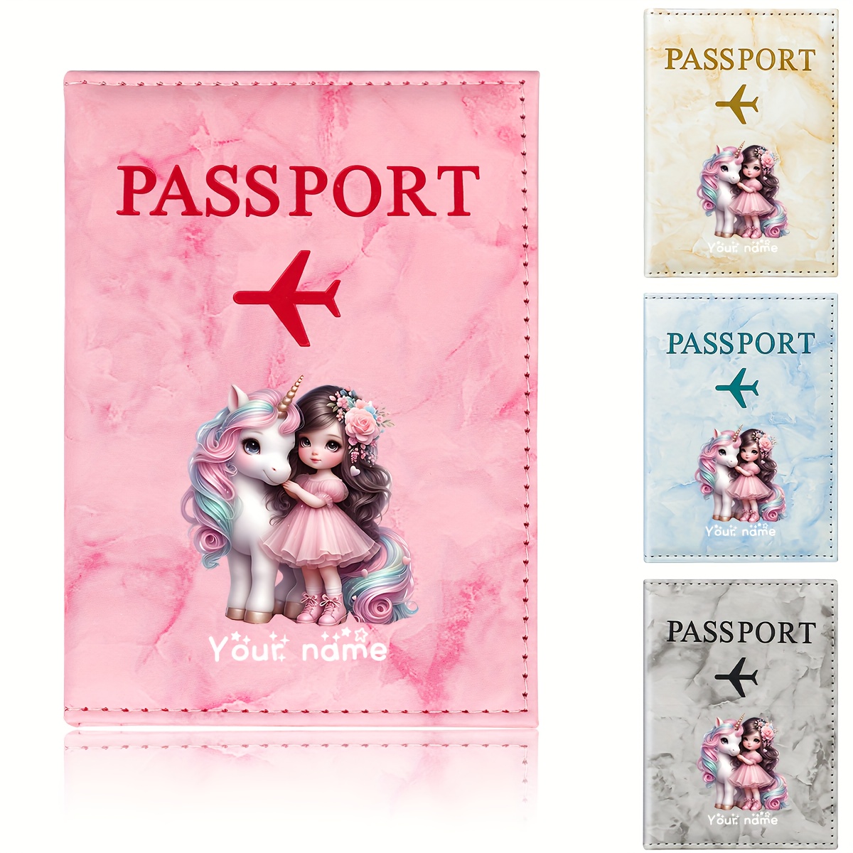 Unicorn Girl Pattern PU Passpo - огляд і ціна Travel Accessories Uk