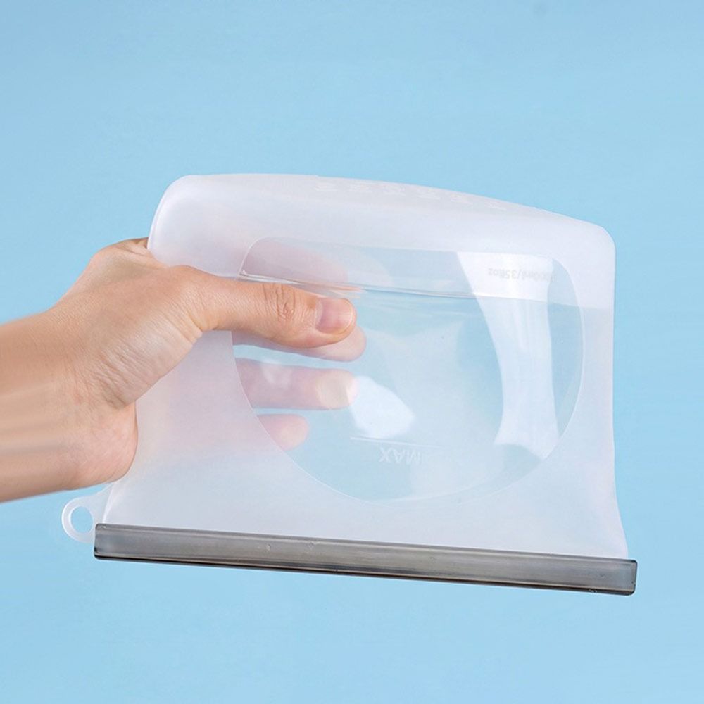 Silicone Food Preservation Bag - огляд і ціна Reusable Zip Bag