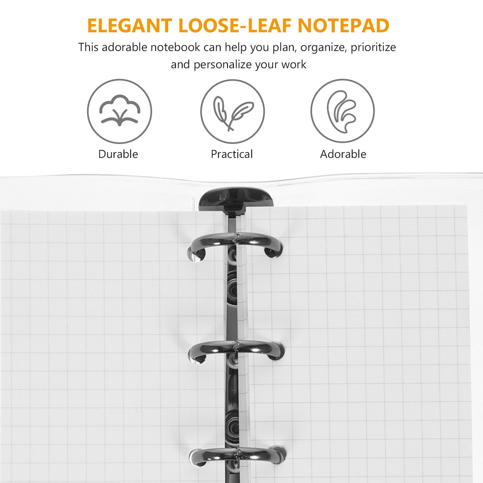 2Sets Portable Loose-Leaf Note - огляд і ціна Travel Notebook Journal