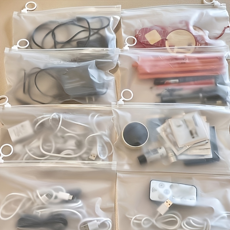 10pcs Travel Storage Bags Mult - огляд і ціна Reusable Zip Bag