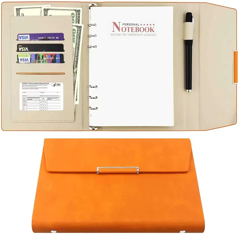 New Binder Notebook Pu Leather - огляд і ціна Travel Notebook Journal
