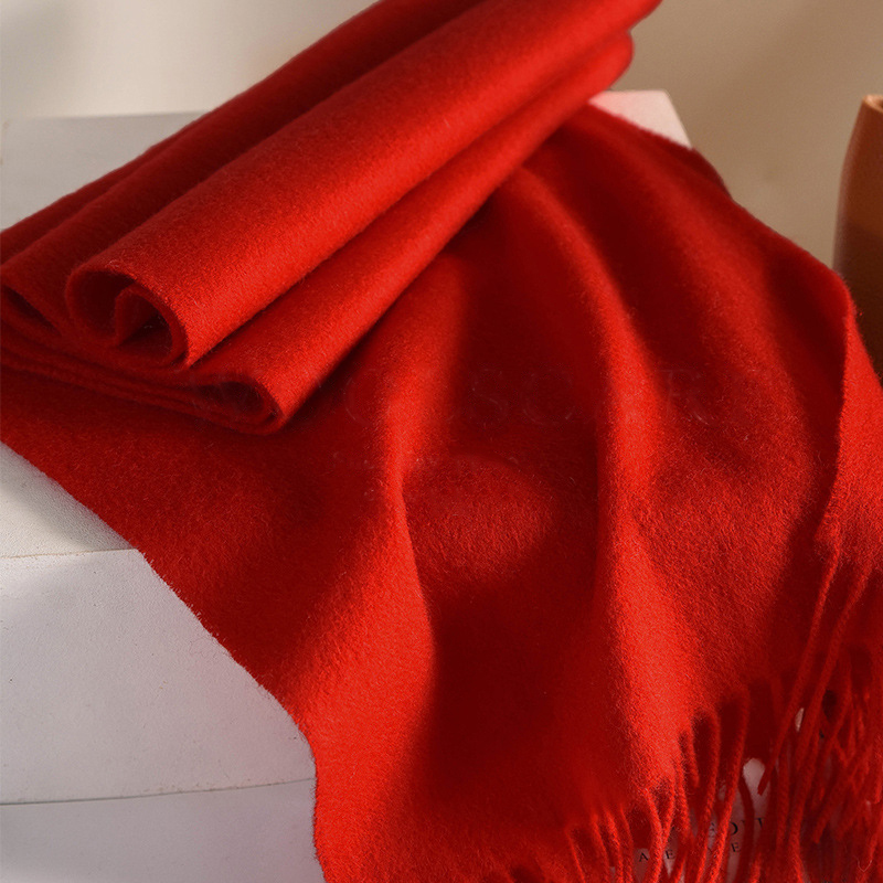 Knitted Scarf Women 100% Wool  - огляд і ціна Travel Accessories Neck