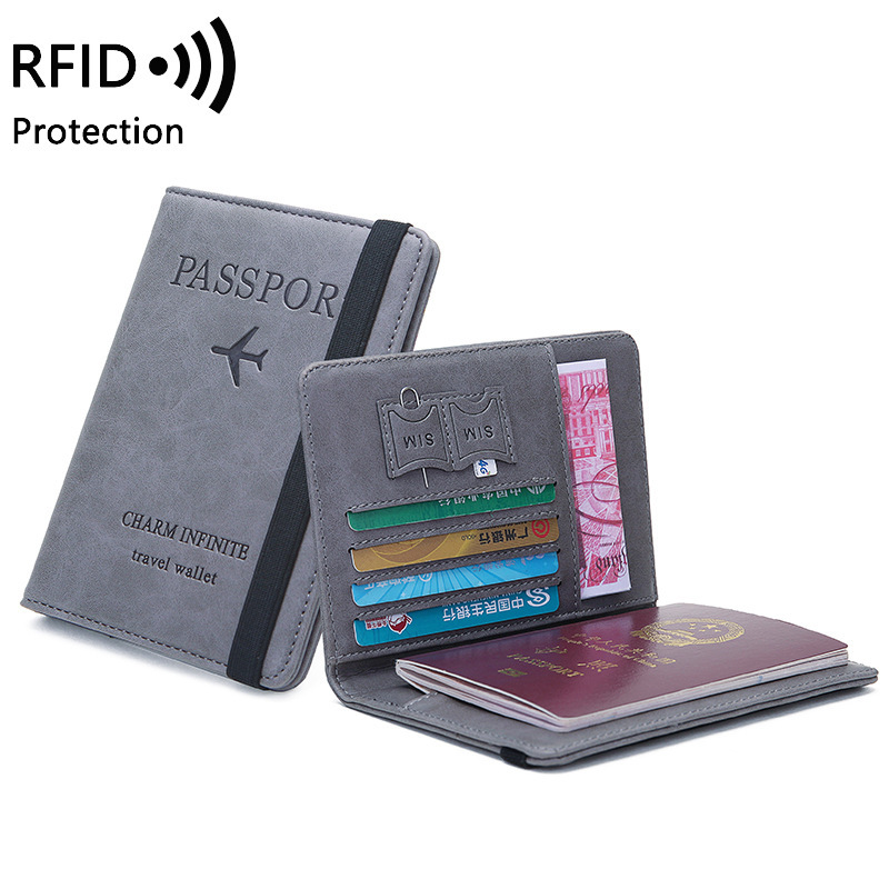 Unisex PU Leather Passport Hol - огляд і ціна Travel Accessories For Plane
