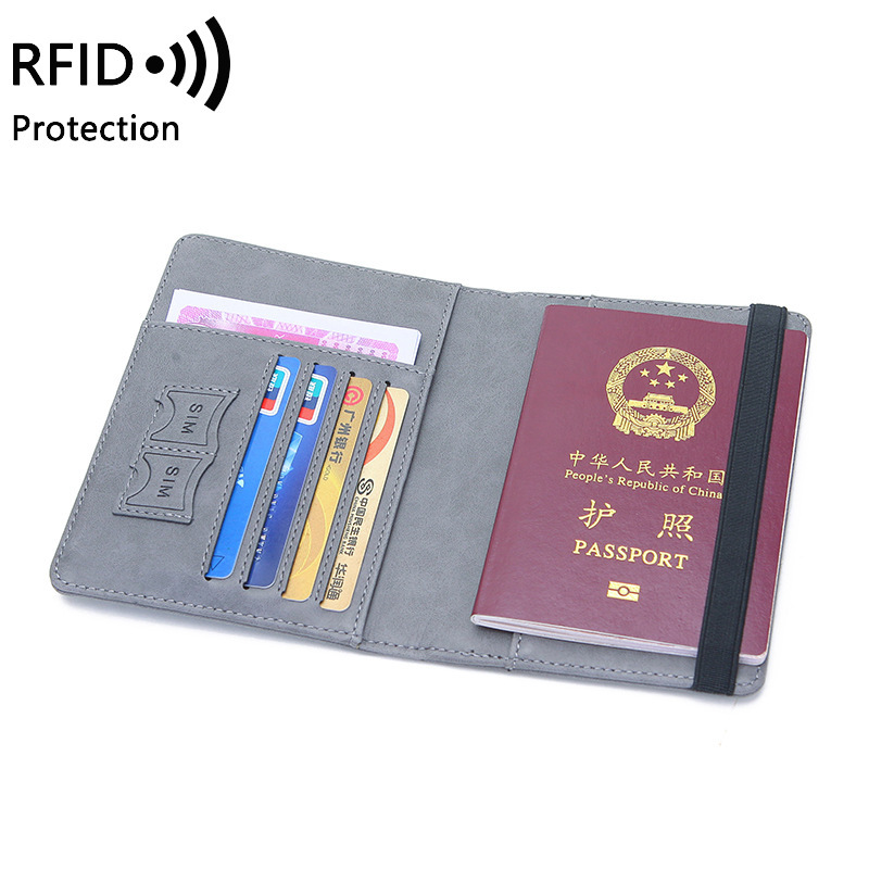 Unisex PU Leather Passport Hol - огляд і ціна Travel Accessories For Plane