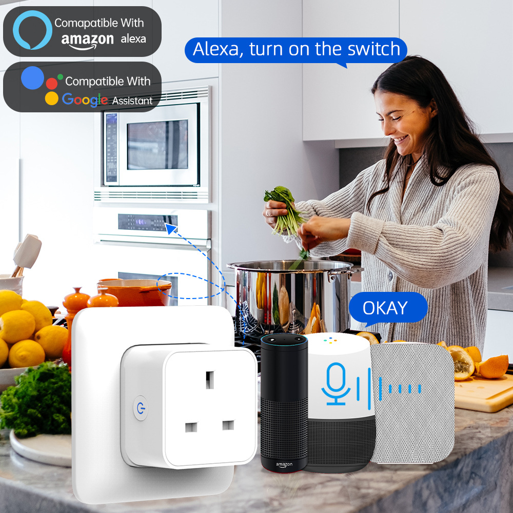 Tuya Smart Socket 16A/20A WiFi - огляд і ціна Travel Accessories Uk
