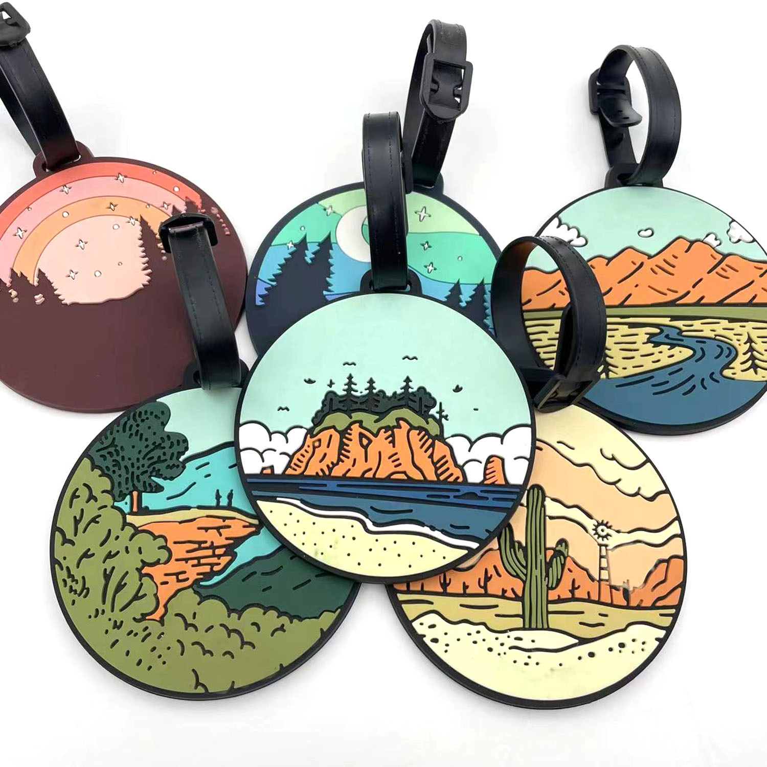 Starry Sky Landscape Luggage T - огляд і ціна Travel Accessories Name