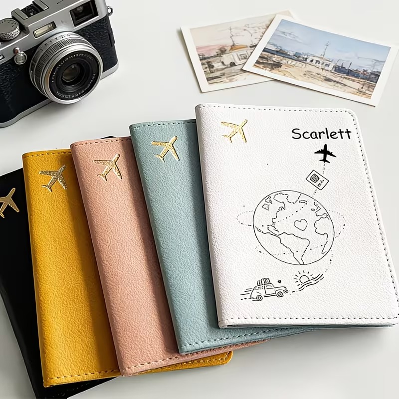 Custom Name Text Passport Cove - огляд і ціна Travel Accessories For Plane