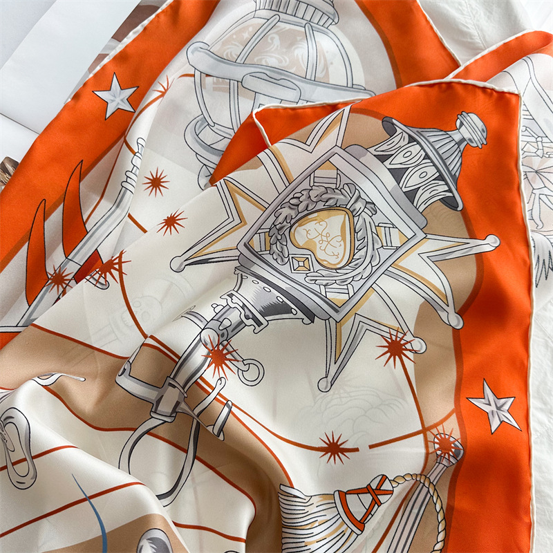 Luxury Brand Scarf Large Silk  - огляд і ціна Travel Accessories Neck