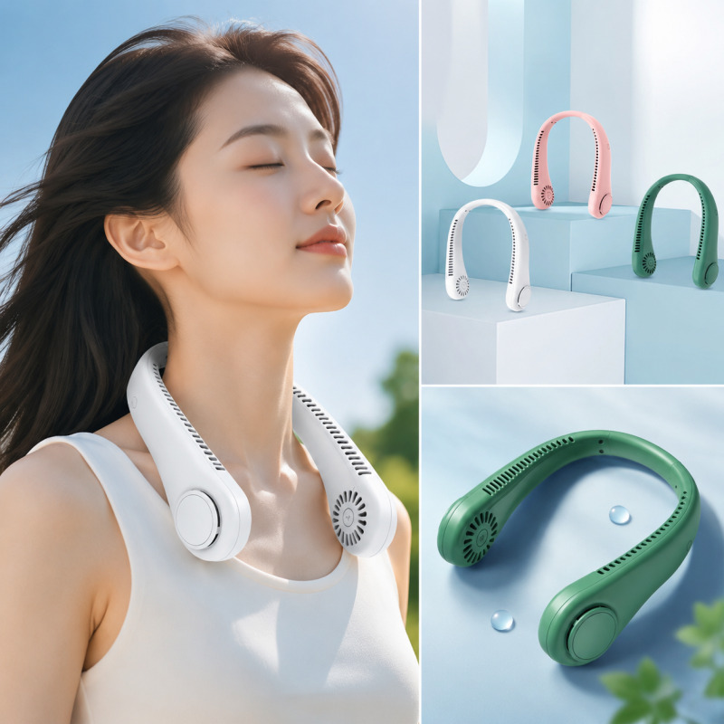2026 New Bladeless Neck Fan US - огляд і ціна Travel Accessories Electronics