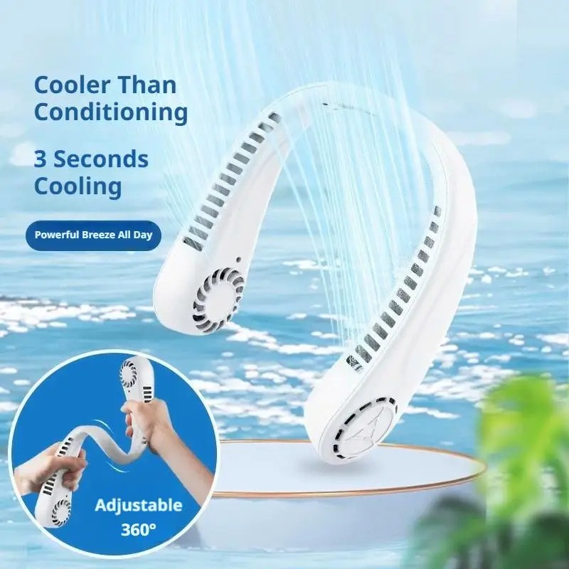 2026 New Bladeless Neck Fan US - огляд і ціна Travel Accessories Electronics