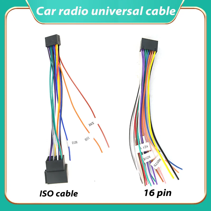 16 Pin To ISO Universal Power  - огляд і ціна Travel Adapter Universal
