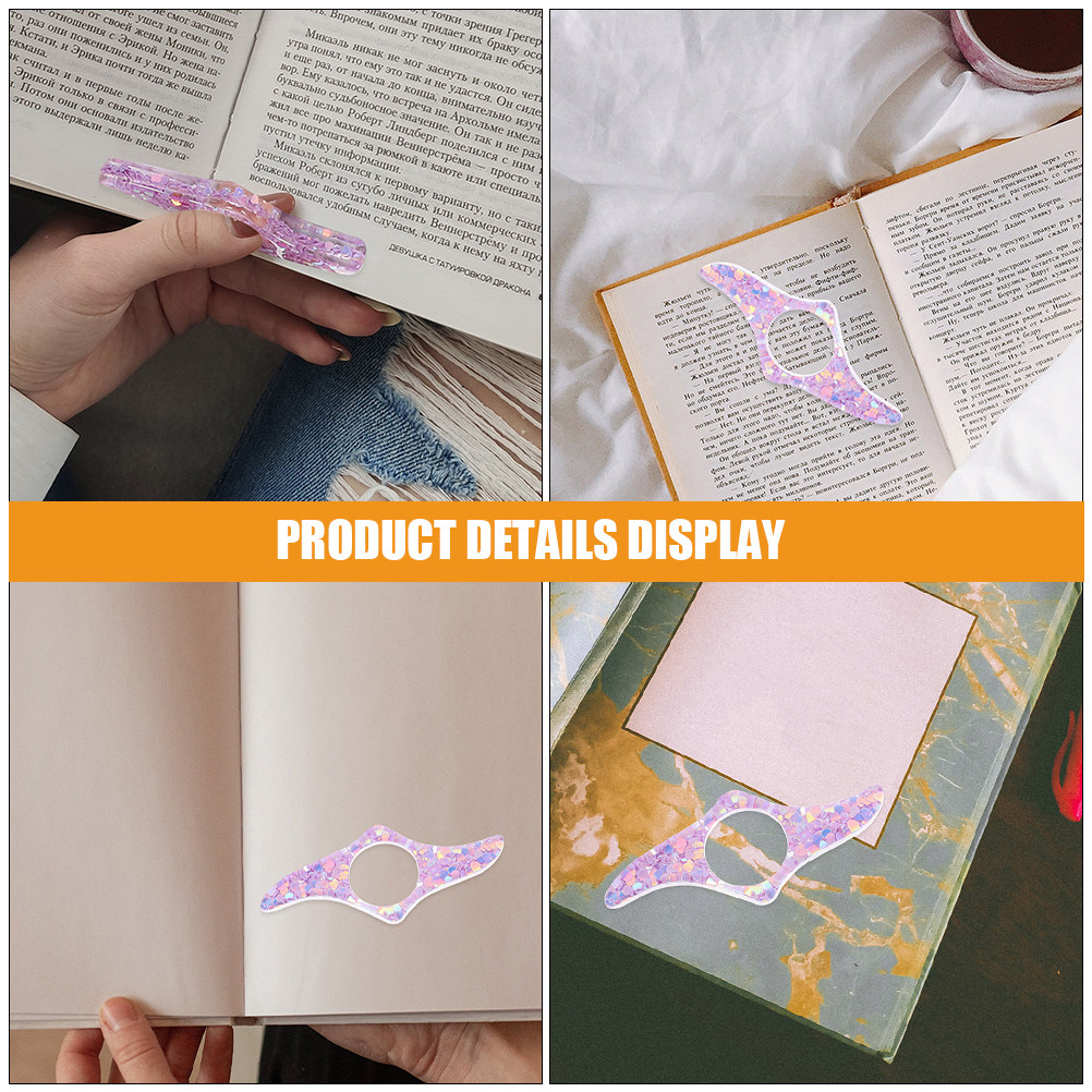 3Pcs Resin Thumb Page Holder B - огляд і ціна Travel Reading Accessories