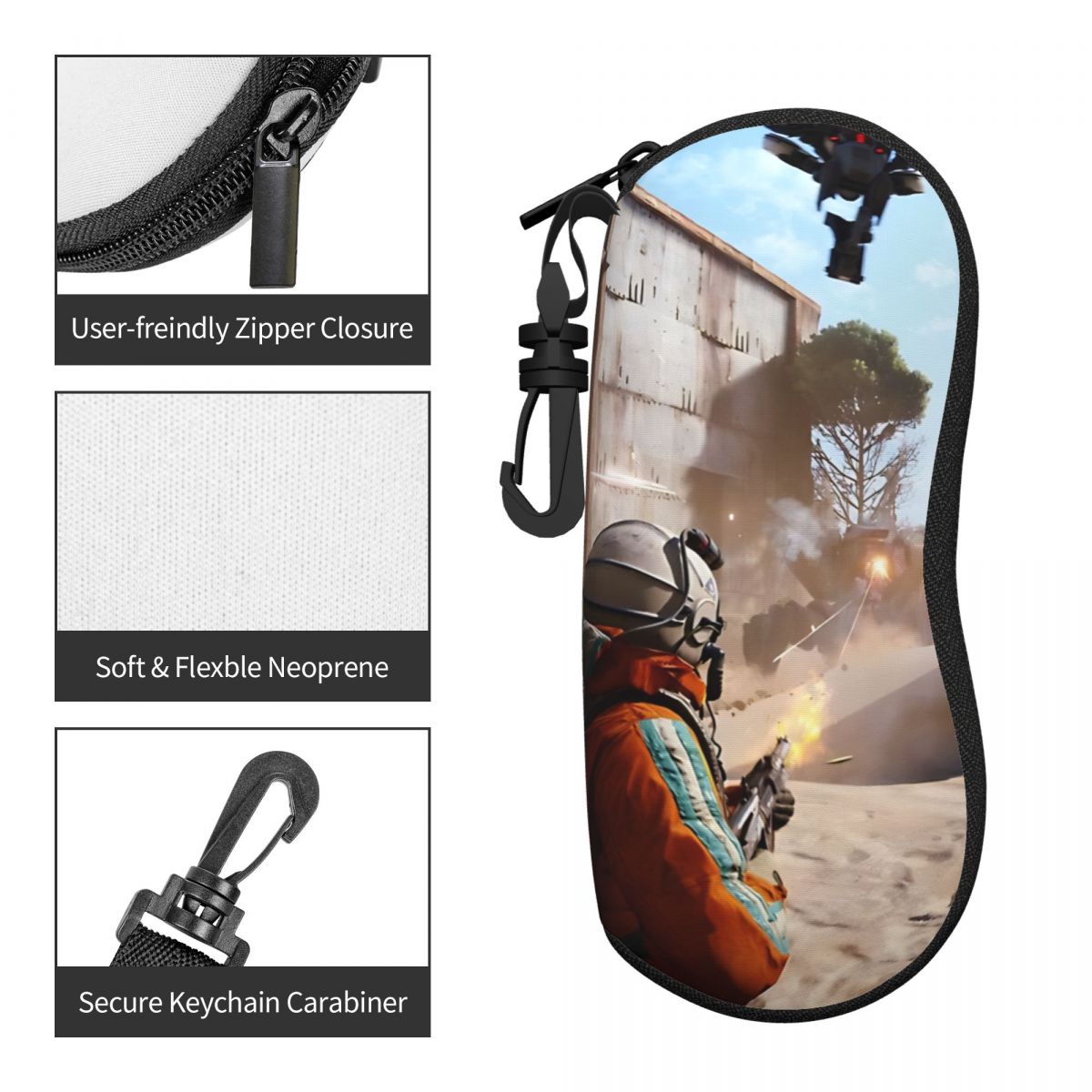 ARC Raiders Glasses Case Trave - огляд і ціна Travel Reading Accessories