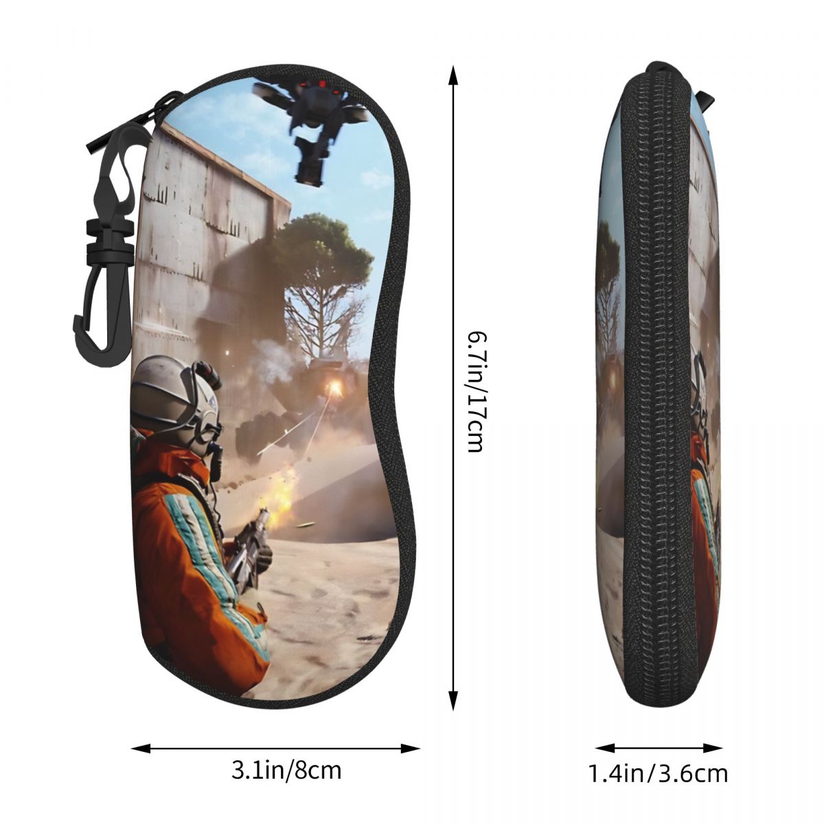 ARC Raiders Glasses Case Trave - огляд і ціна Travel Reading Accessories