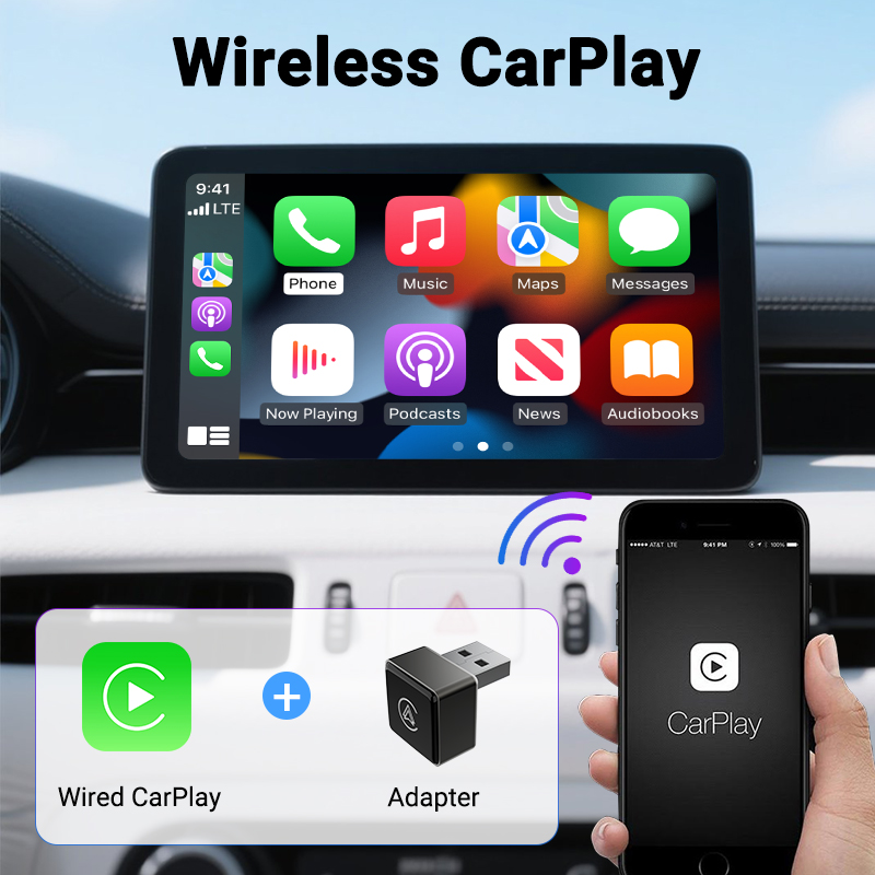 XUDA Wireless CarPlay Android  - огляд і ціна Travel Adapter Universal