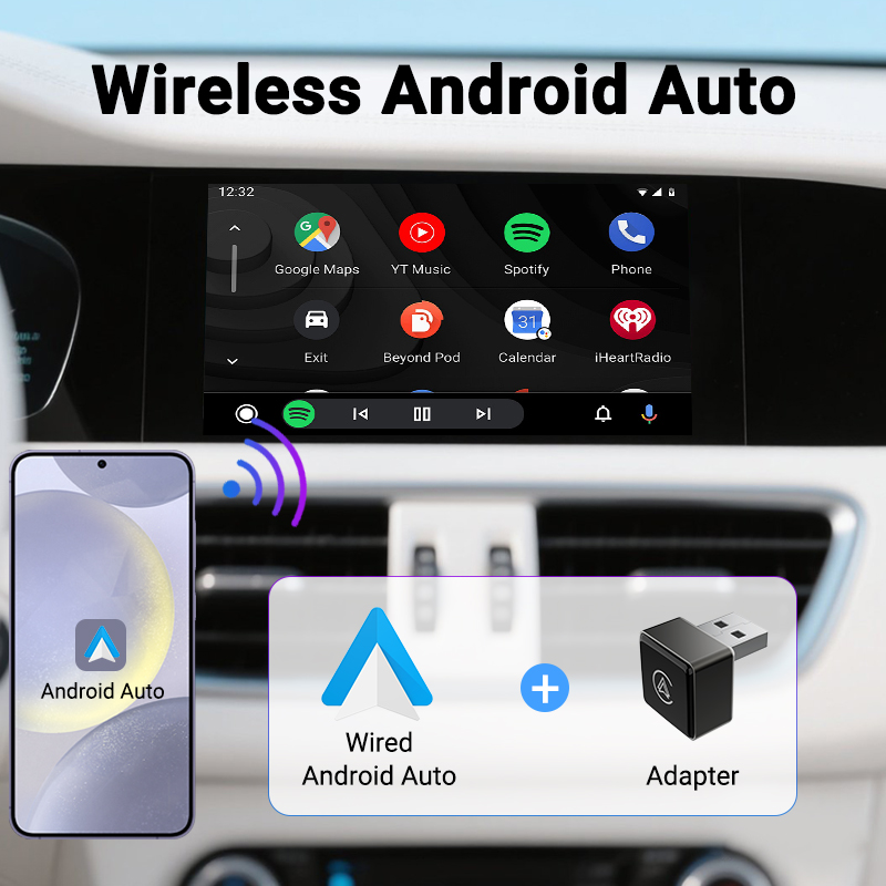 XUDA Wireless CarPlay Android  - огляд і ціна Travel Adapter Universal