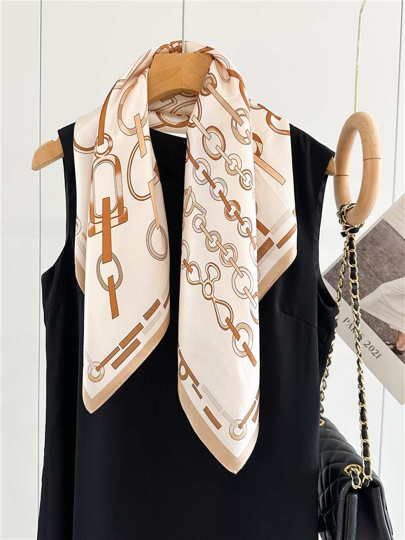 Summer Silk Small Scarf Women  - огляд і ціна Travel Accessories Neck
