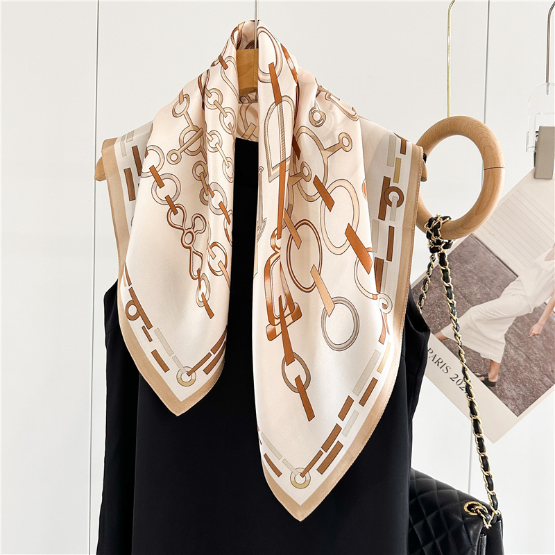 Summer Silk Small Scarf Women  - огляд і ціна Travel Accessories Neck