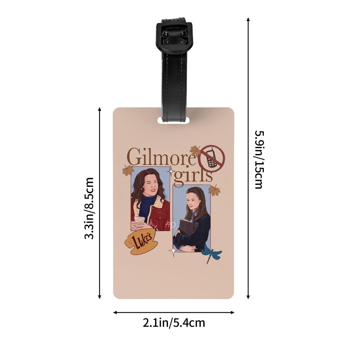 Gilmore Girls Graffiti Luggage - огляд і ціна Travel Accessories Name