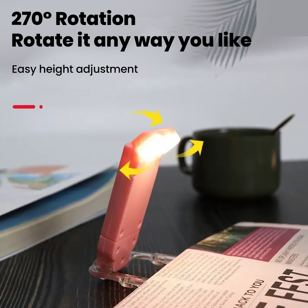 Portable Rechargeable LED Clip - огляд і ціна Travel Reading Accessories