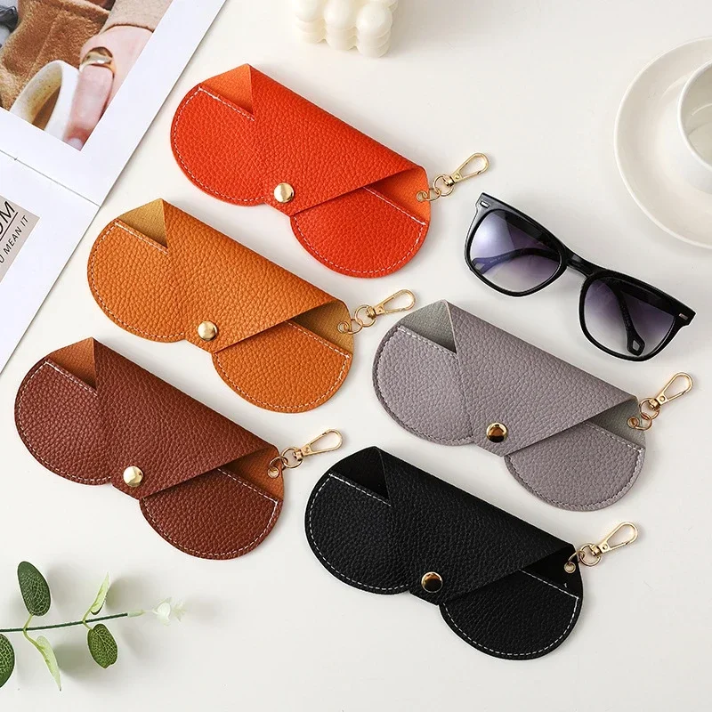 Litchi Embossed Glasses Cover  - огляд і ціна Travel Reading Accessories