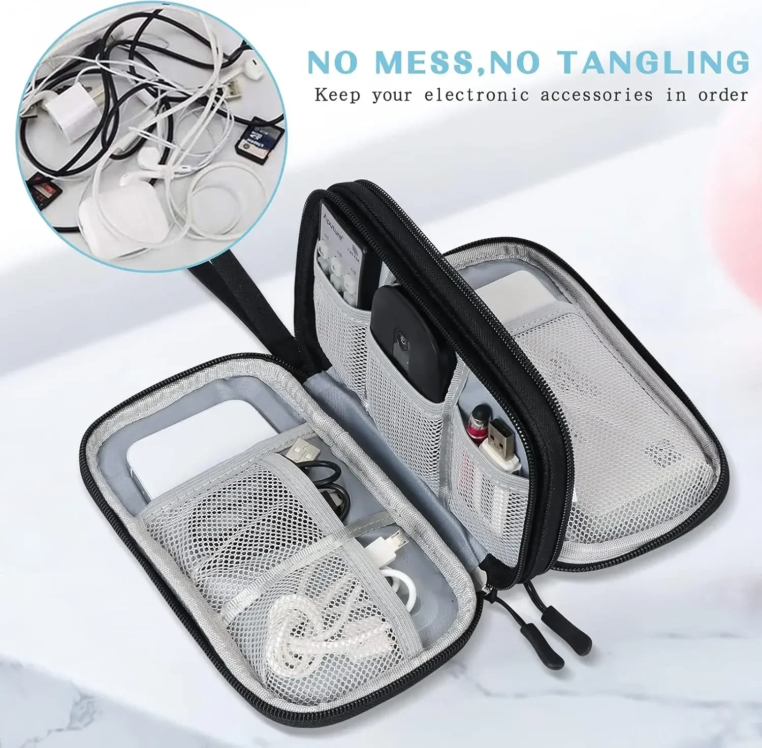 Travel Cable Bag Portable Digi - огляд і ціна Travel Accessories Electronics