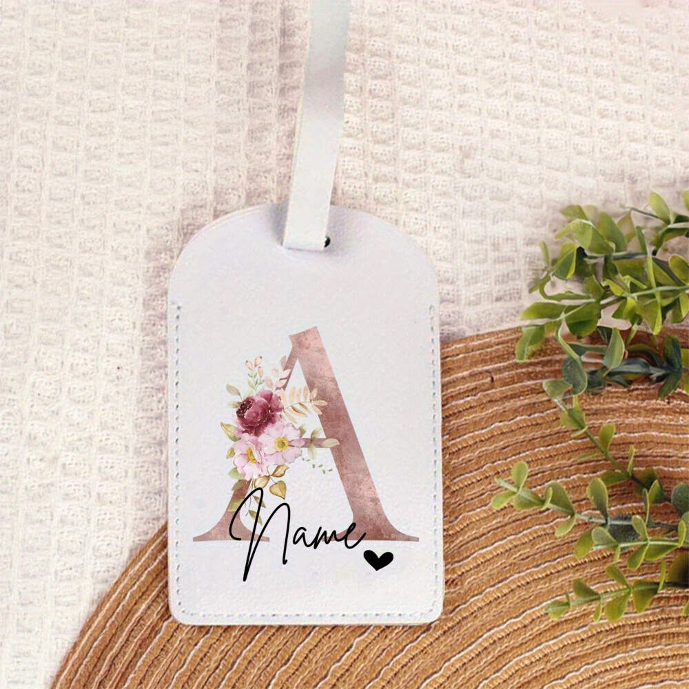Personalized PU Luggage Tag Fa - огляд і ціна Travel Accessories Name