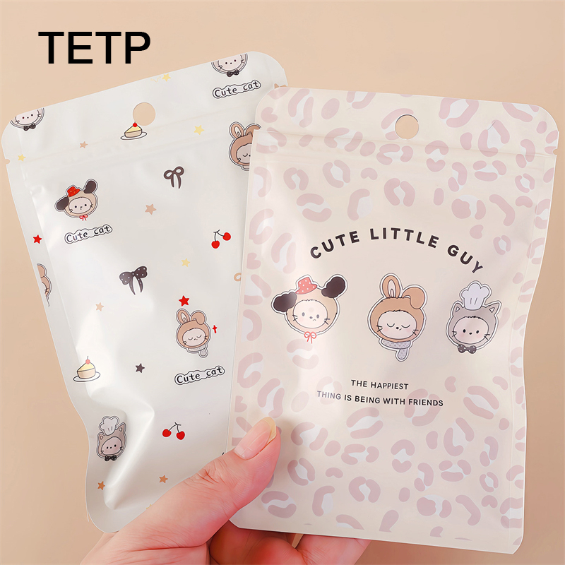 TETP 100Pcs Aluminum Foil Cart - огляд і ціна Reusable Zip Bag