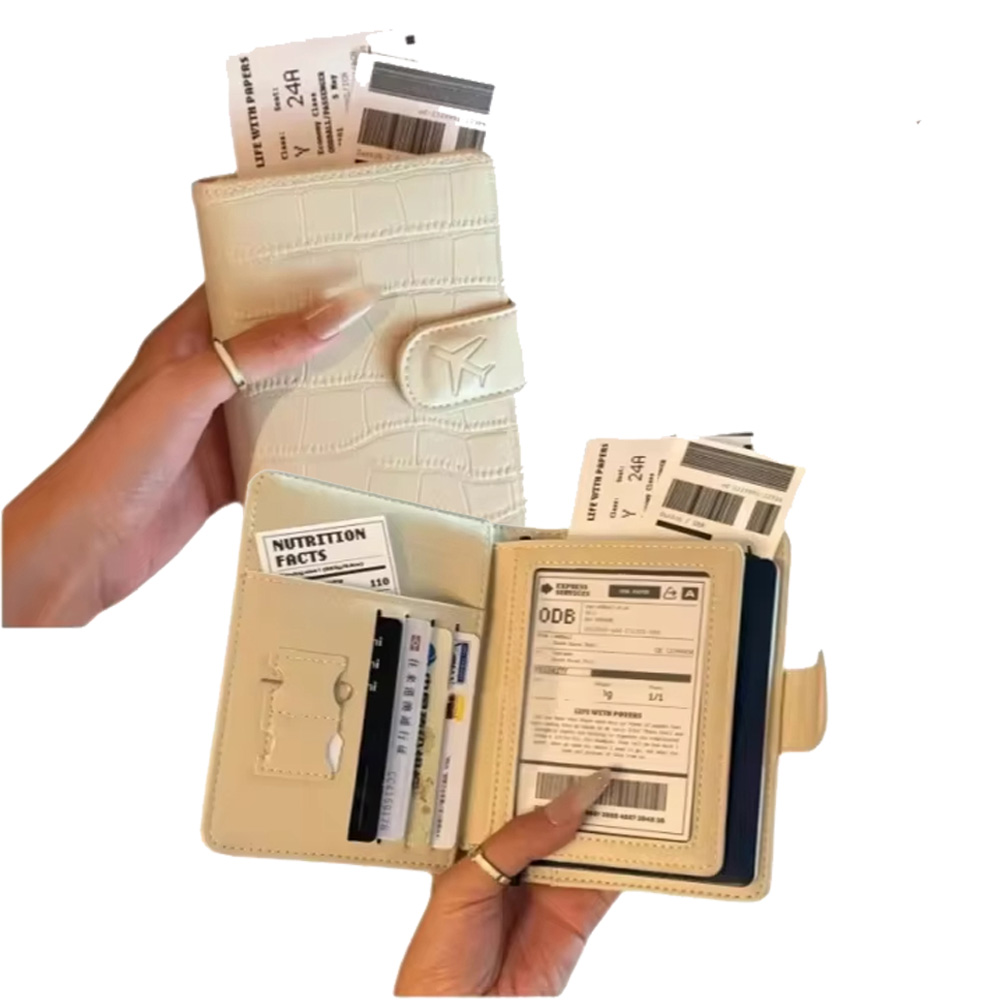 PU Leather Passport Cover for  - огляд і ціна Travel Accessories For Plane