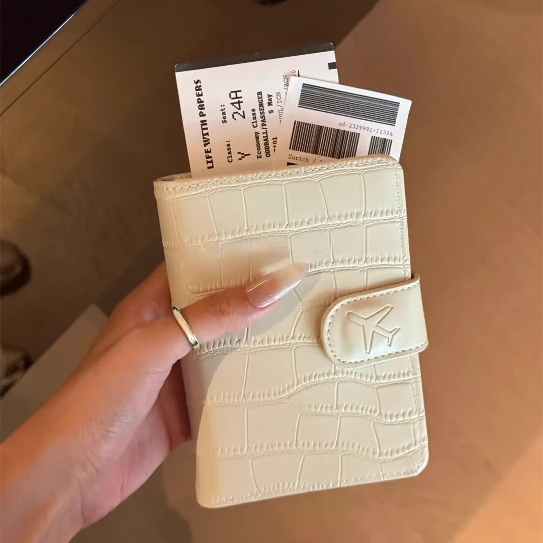 PU Leather Passport Cover for  - огляд і ціна Travel Accessories For Plane