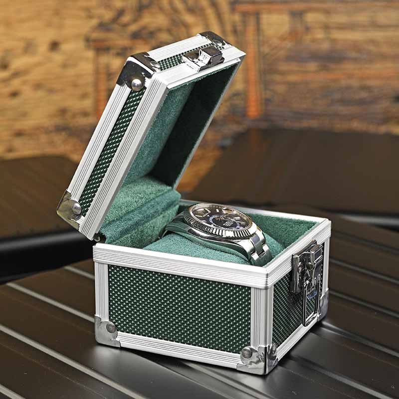 Portable Aluminum Watch Boxes  - огляд і ціна Travel Accessories Gifts For Men